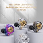 Wired Headphones Manufacturer - X2 Pro 3.5mm Detachable Double Dynamic HiFi Bass Earbuds Stereo In-ear Sport IPX-3 Waterproof