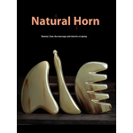 Scraping Board Manufacturer - Factory Direct White Buffalo Horn Women's Special Eye Muscle Massage Stick for Facial Beauty