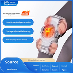Knee Massager Manufacturer - Medical Gentleman JKAH-1G Electric Heating Therapy with Timing Control Hot/Cold Compress for Joint Pain