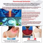 Physiotherapy Instrument Manufacturer - Portable Rechargeable Red Light Shoulder Neck Protection Far Infrared Heating Shawl for Massage