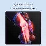 Knee Massager Manufacturer - Medical Gentleman JKAH-1G Electric Heating Therapy with Timing Control Hot/Cold Compress for Joint Pain