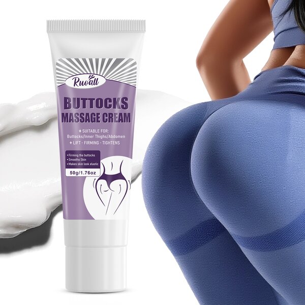Hip Massage Cream Manufacturer - RUOALL 50g White Tube 2