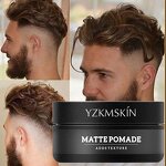 Hair Pomade Manufacturer - OEM ODM Shine-Free Organic Waterbased Firm Hold Hair Matte Natural Texture Long-lasting Hairstyles Men Hair Wax