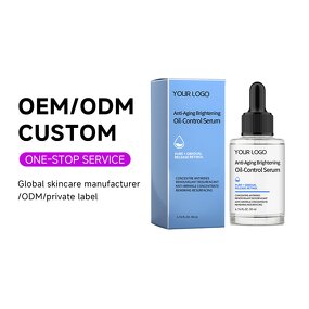 Facial Serum Manufacturer - OEM ODM Face Skin Care Vitamin C E Hyaluronic Acid Whitening Moisturizing Anti-aging Brightening and Oil-control Essence