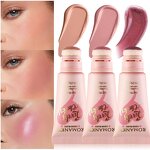 Powder Blusher Stick Manufacturer - 2024 New Liquid Slightly Shining Pearlescent Soft and Fine Cream Matte