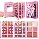 Eye Shadow Palette Manufacturer - 106 Color Vegan Metallic Finish Glitter Beauty Floral Design Book Dry Powder