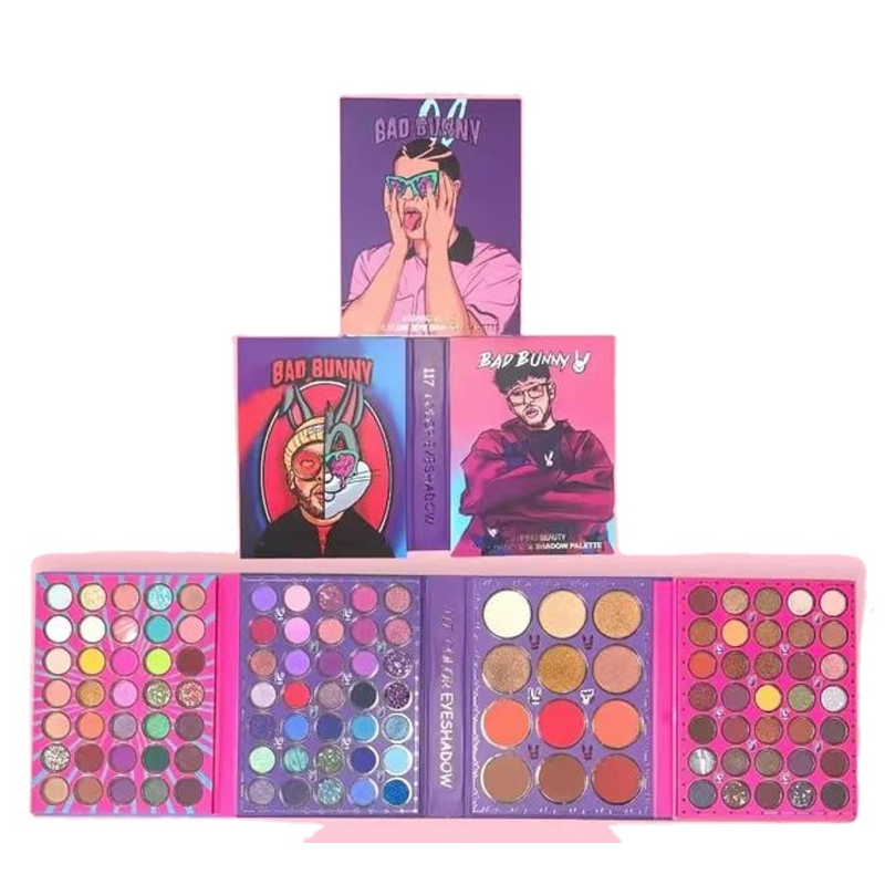 Eye Shadow Palette Manufacturer - Bad Bunny Pallet Ultramo Styles Long Lasting High Pigment & Low MOQ Factory Price