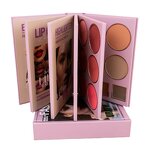 Makeup Palette Set Manufacturer - New portable 5-layer book style foldable lasting bright spot eye shadow
