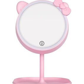 Makeup Mirror Manufacturer - LED High-quality Rechargeable Household Desktop with Light Filling Vanity
