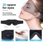 睡眠耳机厂家-蓝牙3D睡眠眼罩