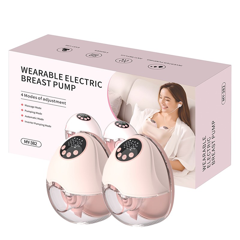 Wearable Breast Pump Supplier - Custom 4 Modes 12 Levels