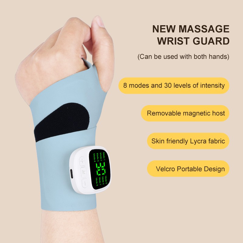 Hand Massager Manufacturer - 8 Mode 30 Speed Vibration