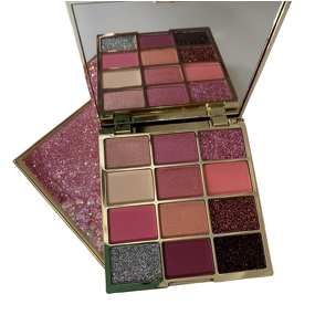 Loose Pigment Eye Shadow Manufacturer - 12 Colors Custom Glitter Makeup Suppliers Private Label with logo