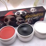 Face Body Paint Manufacturer - Halloween Party Oil Palette Non Toxic Pallet Cosplay Clown Makeup Face Oil Paint