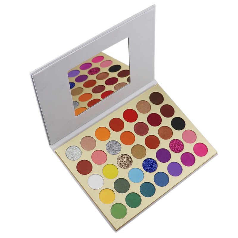 Eyeshadow Palette Manufacturer - Wholesale Custom Logo Low Moq 35 Color High Pigmented Private Label