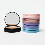 Face Powder Manufacturer - Custom Private Label Cosmetic Pressed Compact Makeup Foundation with Puff