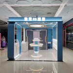 Wall Cosmetic Shelf Manufacturer - Custom Perfume Makeup Display Cabinet with Retail Display Stand Rack