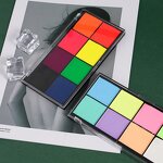 Face Paint Manufacturer - Private Label Neon UV Color Water Activated Aqua Cosmetic Eye Liner Make up Palette