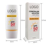 Sunscreen Spray Manufacturer - Private Label Custom Logo Anti Sweat Waterproof Spf 50 Lightweight Face Body