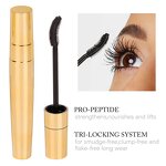 Mascara Manufacturer - Wholesale Waterproof Golden Long Lasting Black Pigment Thick Best 4D Unique Brush Private Label
