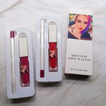 Lip Gloss Set Manufacturer - OEM/ODM High Quality Custom Black Luxury Brand Big Brush Paper Packaging Box for Makeup