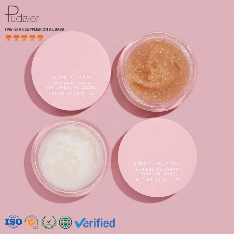 Lip Scrub Manufacturer - Sugar Pink with Applicator Lip Mask Bundle & Wholesale Private Label