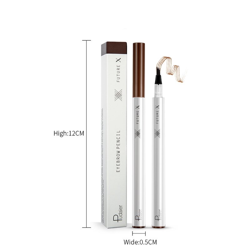 Eyebrow Pen Manufacturer - Quick-dry Four-pronged Sweatproof Liquid Waterproof Long Lasting & Private Label