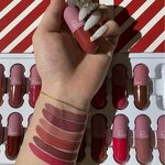 Lipstick Set Manufacturer - Mini Capsule Matte Liquid 18 Shades Waterproof Nude & Free Sample Private Label