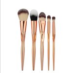 Makeup Brush Set Manufacturer - Foundation Powder 5 PCS Brush Set & Private Label