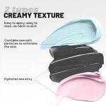 Facial Mask Manufacturer - 3 Colors Moisturizing Nourish 3 Types Sea Salt Cleansing & OEM Private Label Custom