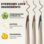 Eyebrow Pencil and Gel Kit Manufacturer - Private Label Wholesale Long Lasting Styling 3d Pencil & Gel Glue Kit