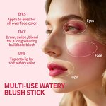 Blush Stick Manufacturer - Long Wearing Cream Formula Private Label High Pigment Moisturizing Dewy