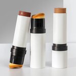Contour Stick Manufacturer - Make Your Own Brand Full Coverage Waterproof Vegan Private Label Bronzer Face Makeup Cream with Brush
