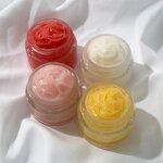 Lip Balm Manufacturer - High Quality Nature Organic Collagen Custom Logo Nourishing Hydrating Moisturizing with Spoon