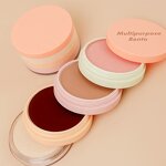 Multipurpose Makeup Manufacturer - OEM 4 in 1 Face Make up High Pigment Cream Concealer Highlighters Bronzer Powder Blusher Vegan