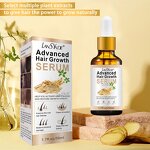 Hair Growth Serum Manufacturer - Organic Ginseng Herbal Anti-Hair Loss Nourishing Smoothing