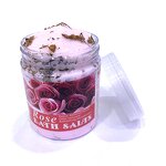 Body Salt Scrub Manufacturer - Organic Nature Rose Spa Sea Bath Salt Deep Cleaning Exfoliating