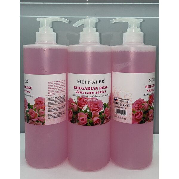 Facial Toner Manufacturer - Organic Bulgaria Rose Water Whitening Moisturizing Anti Aging & Private Label