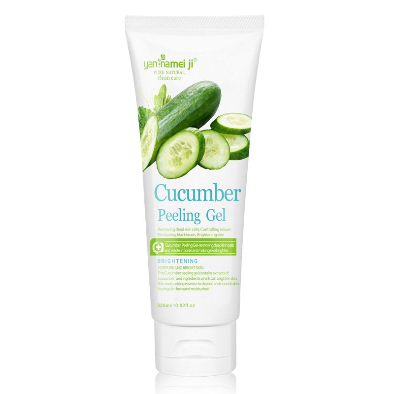 Peeling Gel Manufacturer - Pure Organic Cucumber Whitening Exfoliating Dead Skin Remover