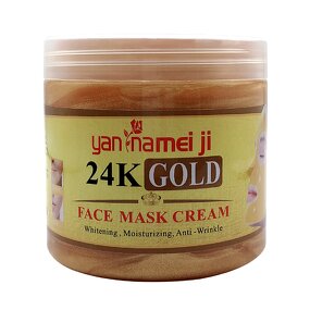 Gold Mask Cream Manufacturer - Natural 24K Gold Collagen Anti-Wrinkle Whitening with Vitamin C & OEM