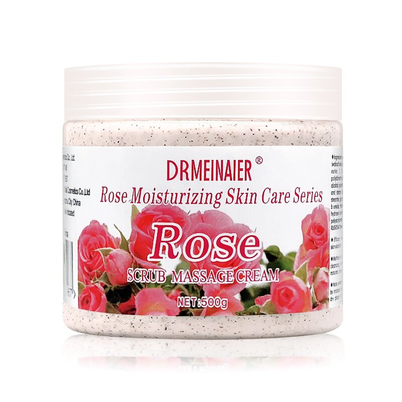 Scrub Cream Manufacturer - Rose Moisturizing Whitening Deep Cleansing for Normal Skin