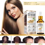 Hair Growth Serum Manufacturer - Ginseng Natural Herbal Anti Hair Loss Boosting Private Label
