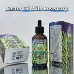 Castor Oil Manufacturer - Natural Rosemary Glycerin Nourish Cold Press Black