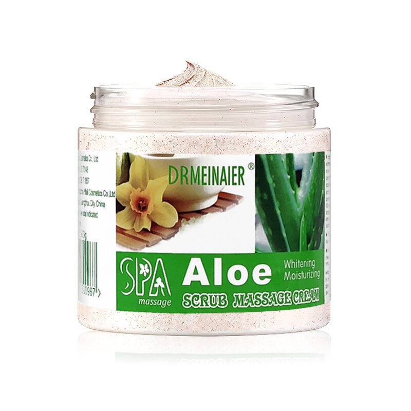 Scrub Cream Manufacturer - Aloe Vera Nourishing Body Face Whitening Massage 500g Fresh