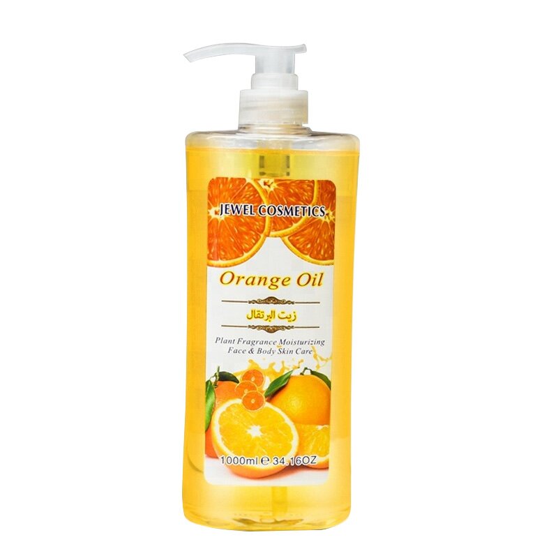 Essential Oil Manufacturer - 1000ml Pure for Whole Body & Facial Massage Fresh Orange Scent