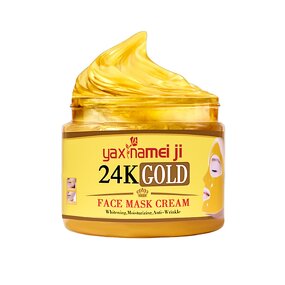 Facial Mask Cream Manufacturer - 24K Golden Collagen Tightening Skin Brightening Anti-Aging & Private Label
