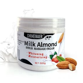 Scrub Cream Manufacturer - Almond Moisturizing Whitening Nourish Skin Care Massage Milk