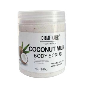 Scrub Cream Manufacturer - Natural Pure Coconut Nourish Whitening Body Face Custom Logo