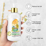 Rice Water Shampoo Manufacturer - Organic Moisturizing Strengthens Hair Promotes Growth Rice Extract Herbal