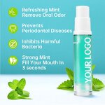 Breath Freshener Spray Manufacturer - Factory Custom Strawberry & Peach Fragrance Long-Lasting Mouth Freshening